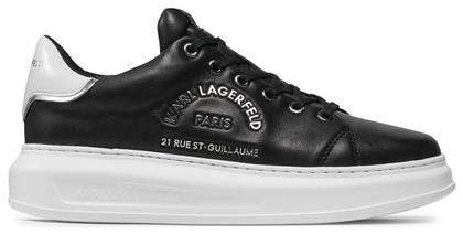 Karl Lagerfeld Ανδρικά Flatforms Sneakers Μαύρα από το Epapoutsia