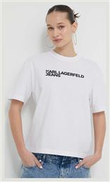 Karl Lagerfeld Γυναικείο T-shirt Λευκό