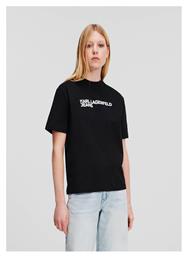 Karl Lagerfeld Γυναικείο T-shirt Μαύρο