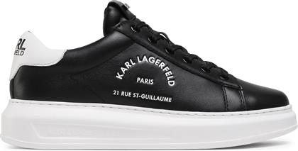 Karl Lagerfeld Kapri Maison Karl Lace KL52538 Ανδρικά Sneakers Μαύρα από το Modivo
