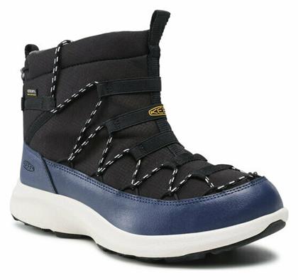 Keen Uneek Μαύρα Ανδρικά Μποτάκια Αδιάβροχα από το MybrandShoes