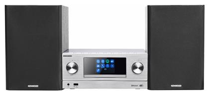 Kenwood Ηχοσύστημα 2.0 M-9000S 100W με CD / Digital Media Player, WiFi και Bluetooth Ασημί από το e-shop