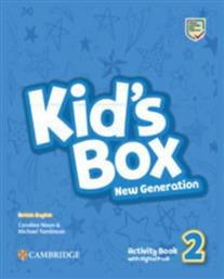 Kid's Box New Generation 2, Activity Book With Digital Pack από το e-shop