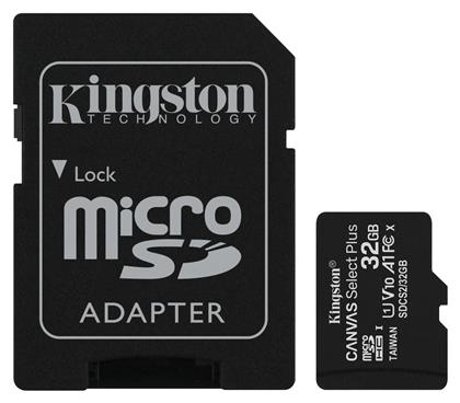 Kingston Canvas Select Plus microSDHC 32GB Class 10 U1 V10 A1 UHS-I