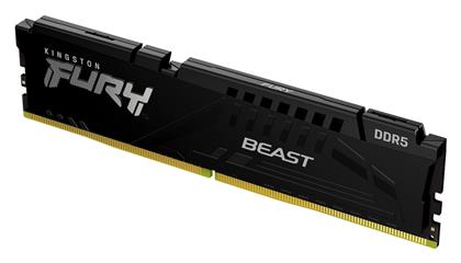 Kingston Fury Beast 16GB DDR5 RAM με Ταχύτητα 5200 για Desktop