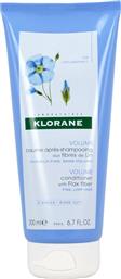 Klorane Volume Conditioner With Lin 200ml από το Pharm24