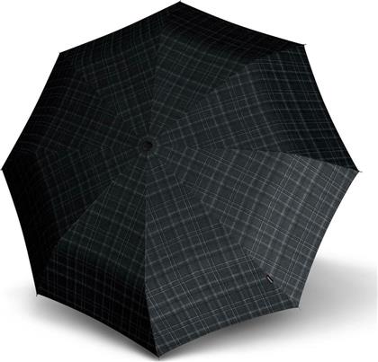 Knirps T.200 Duomatic Αντιανεμική Αυτόματη Ομπρέλα Βροχής Σπαστή Prints Black από το Clodist