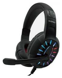 Komc G313 Over Ear Gaming Headset με σύνδεση USB / 2x3.5mm