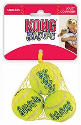 Kong Tennis Παιχνίδι Σκύλου Μπάλα Air Squeaker Λαστιχένιο/Τσόχα Small 3 τμχ