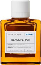 Korres Black Pepper Eau de Toilette 50ml από το Pharm24
