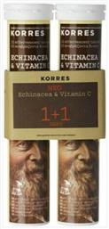 Korres Echinacea & Vitamin C Συμπλήρωμα για την Ενίσχυση του Ανοσοποιητικού 36 αναβράζοντα δισκία Λεμόνι από το Pharm24