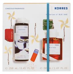 Korres Herbarium Of Blue Sage Ανδρικό Σετ με Eau de Toilette