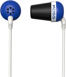 Koss Ακουστικά Ψείρες In Ear Plug Μπλε από το e-shop