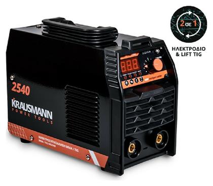 Krausmann 2540 Ηλεκτροκόλληση 160A (max) TIG / Ηλεκτροδίου (MMA) από το e-shop