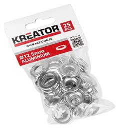 Kreator Πριτσίνια Αλουμινίου M12.5mm 25τμχ από το Plus4u