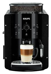 Krups EA8108 Αυτόματη Μηχανή Espresso 1450W Πίεσης 15bar με Μύλο Άλεσης Μαύρη