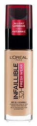 L'Oreal Paris Infaillible 32H Fresh Wear Liquid Make Up 145 Rose Beige 30ml