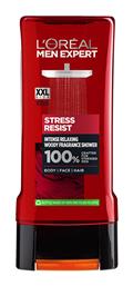 L'Oreal Paris Men Expert Stress Resist Αφρόλουτρο για Άνδρες 400ml