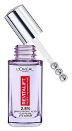 L'Oreal Paris Revitalift Filler 2.5% HA Eye Serum 20ml