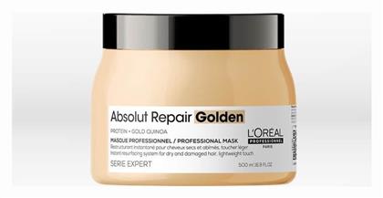 L'Oreal Professionnel Serie Expert Absolut Repair Golden Μάσκα Μαλλιών για Επανόρθωση 500ml από το Letif