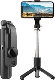 L11 Selfie Stick Τρίποδο Κινητού με Bluetooth Μαύρο