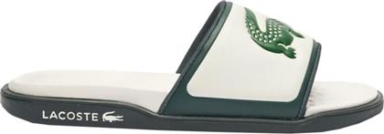 Lacoste Ανδρικά Slides Λευκά από το MyShoe