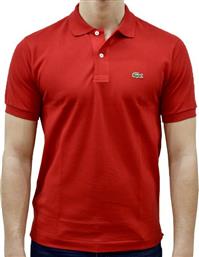 Lacoste Ανδρικό T-shirt Κοντομάνικο Polo Κόκκινο από το Plus4u