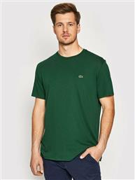 Lacoste Ανδρικό T-shirt Πράσινο Μονόχρωμο