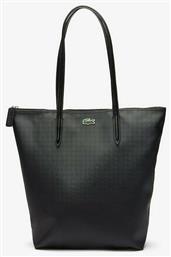 Lacoste L.12.12 Concept Γυναικεία Τσάντα Shopper 'Ωμου σε Μαύρο χρώμα από το Modivo