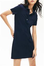 Lacoste Mini All Day Φόρεμα Μακό με Κουμπιά Navy Μπλε από το Modivo