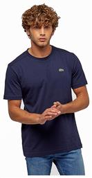 Lacoste Technical Jersey Ανδρικό Αθλητικό T-shirt Κοντομάνικο Navy Μπλε από το Plus4u