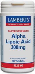 Lamberts Alpha Lipoic Acid 300mg 90 ταμπλέτες από το Pharm24