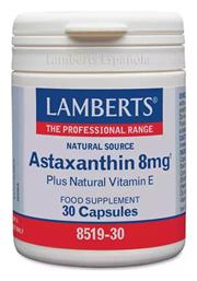 Lamberts Astaxanthin 8mg 30 κάψουλες