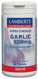 Lamberts Garlic 8250mg 60 ταμπλέτες