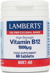 Lamberts Vitamin B12 1000mcg 60 ταμπλέτες από το Pharm24