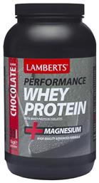 Lamberts Performance Whey Protein & Magnesium Πρωτεΐνη Ορού Γάλακτος με Γεύση Σοκολάτα 1kg