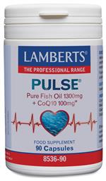 Lamberts Pulse Pure Fish Oil 1300mg & CoQ10 100mg Ιχθυέλαιο 1300mg 90 κάψουλες