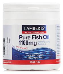 Lamberts Pure Fish Oil Ιχθυέλαιο 1100mg 120 κάψουλες από το Pharm24