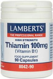 Lamberts Thiamin 100mg B1 90 κάψουλες από το Pharm24