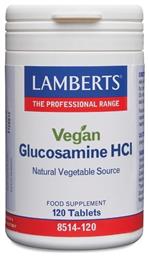 Lamberts Vegan Glucosamine HCI Συμπλήρωμα για την Υγεία των Αρθρώσεων 120 ταμπλέτες από το Pharm24