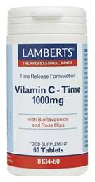 Lamberts Vitamin C Time Βιταμίνη 1000mg 60 ταμπλέτες