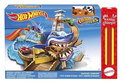 Λαμπάδα Hot Wheels Color Changers Απόβαση στην Αποβάθρα BGK04 Mattel