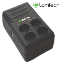 Lamtech LAMAVR1500 Compact Σταθεροποιητής Τάσης 1500VA με 4 Πρίζες Ρεύματος από το Public