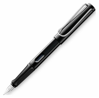 Lamy Safari 019 Πένα Γραφής Fine Μαύρη από Πλαστικό με Μπλε Μελάνι από το e-shop