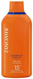 Lancaster Sun Beauty Αντηλιακή Λοσιόν για το Σώμα SPF15 400ml