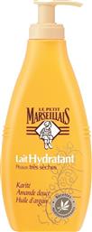 Le Petit Marseillais Lait Hydratant Karite, Amande Douce, Huile d' Argan 250ml από το e-Fresh