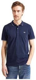 Lee Ανδρικό T-shirt Polo Navy Μπλε