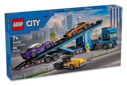 Lego City Car Transporter Truck With Sports Cars για 7+ Ετών 998τμχ