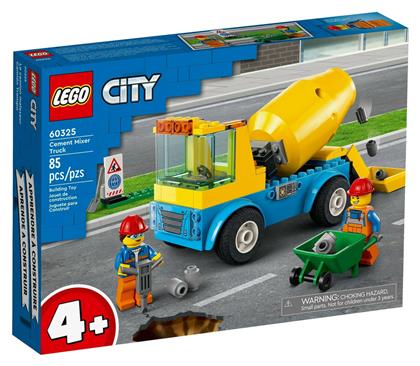 Lego City: Cement Mixer Truck για 4+ ετών από το Toyscenter