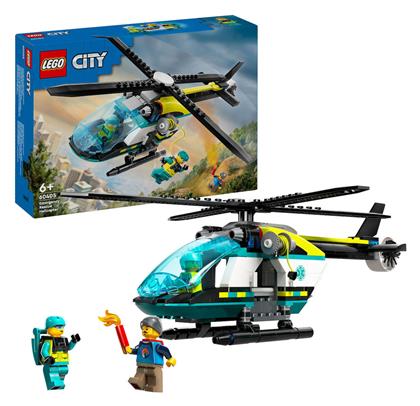 Lego City Emergency Rescue Helicopter για 6+ ετών από το Moustakas Toys